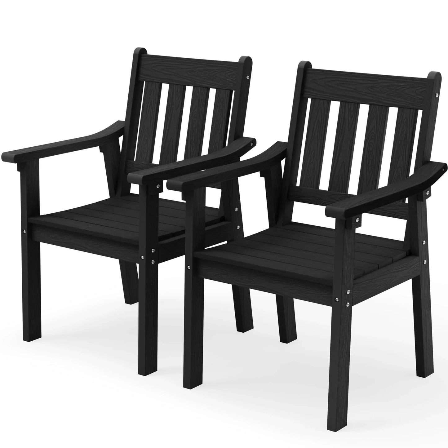 YEFU HIPS Patio Table Set 7 Piece Outdoor Dining Furniture