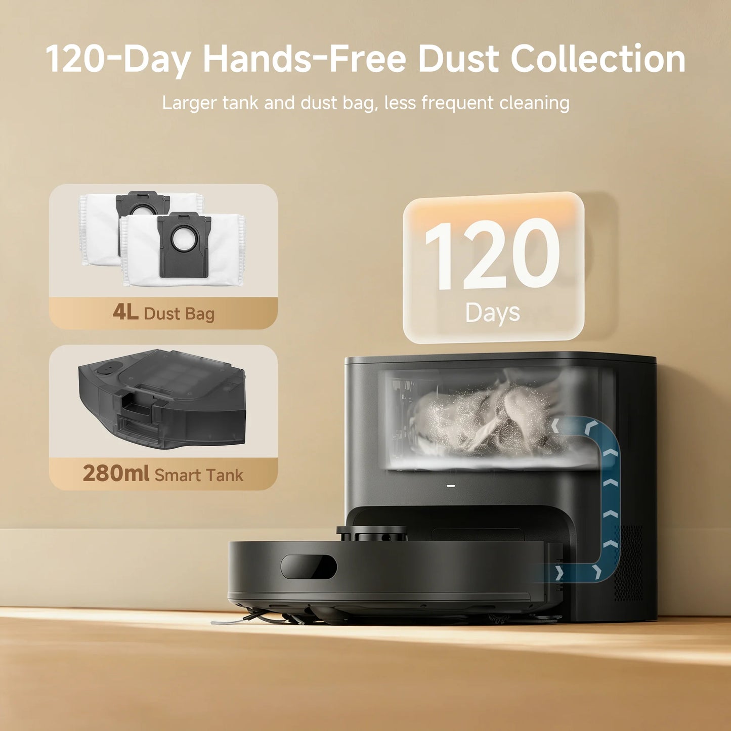 Dreame C30 Plus Robot Vacuum And Mop Cleaner 19000Pa Suction