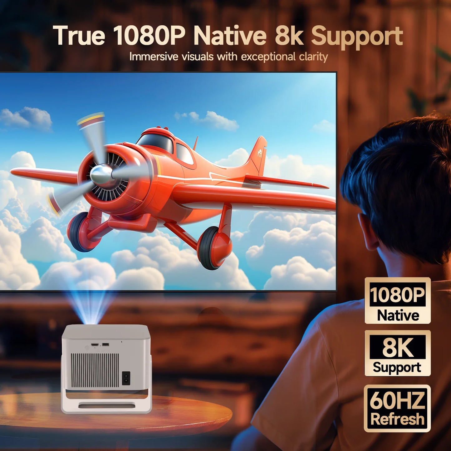 Magcubic Android 900 ANSI Projector Auto Focus 1080P
