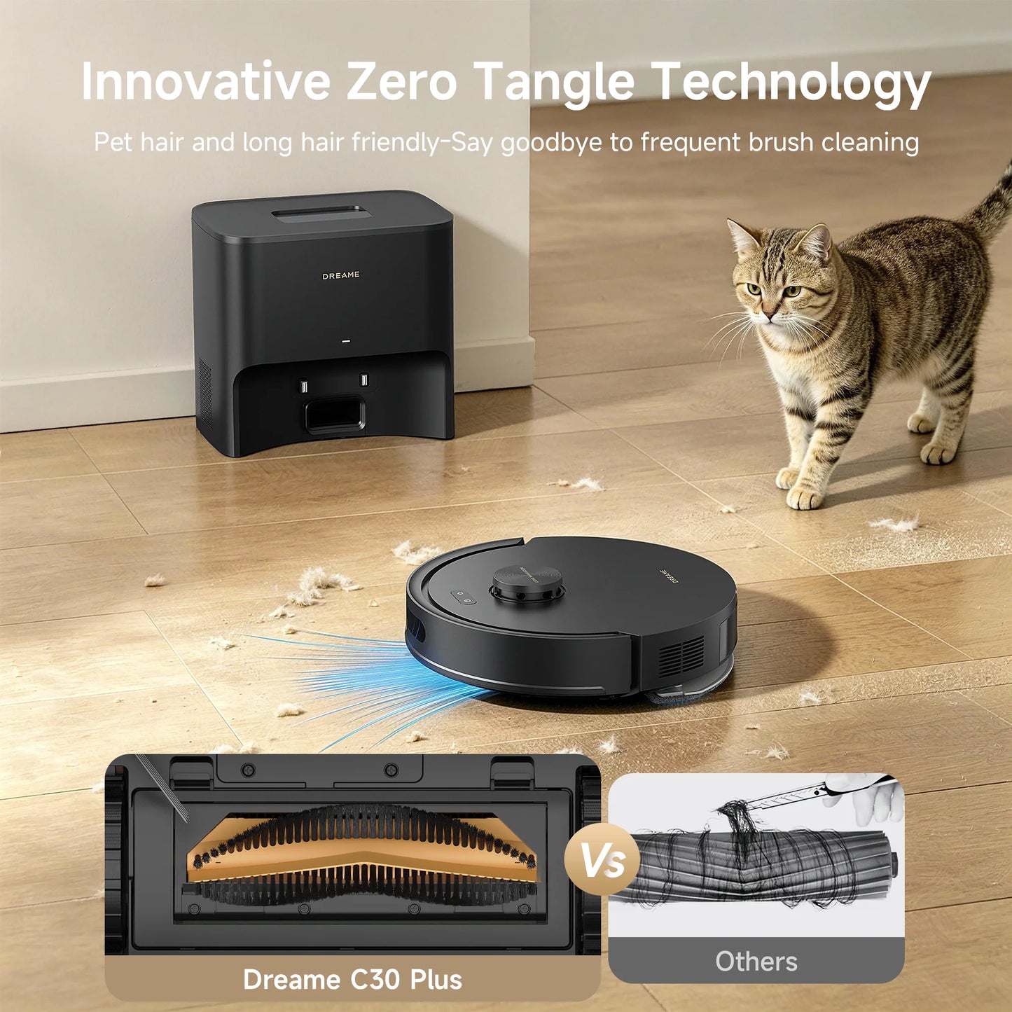 Dreame C30 Plus Robot Vacuum And Mop Cleaner 19000Pa Suction