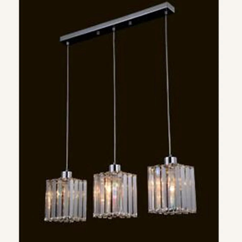VETRULUS Modern K9 Crystal Ceiling Light Pendant Chandelier