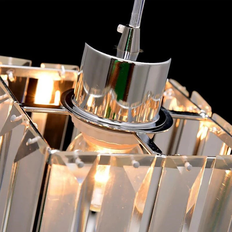 VETRULUS Modern K9 Crystal Ceiling Light Pendant Chandelier