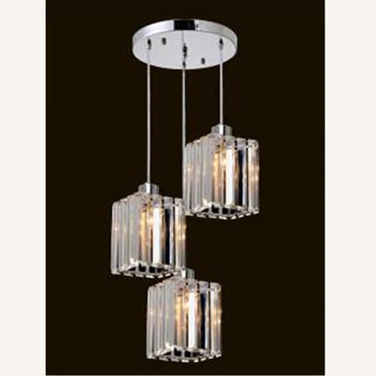 VETRULUS Modern K9 Crystal Ceiling Light Pendant Chandelier