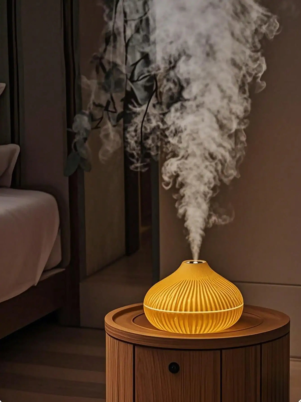 Portable Mini Humidifier With USB Ultrasonic Silent Auto Shutoff