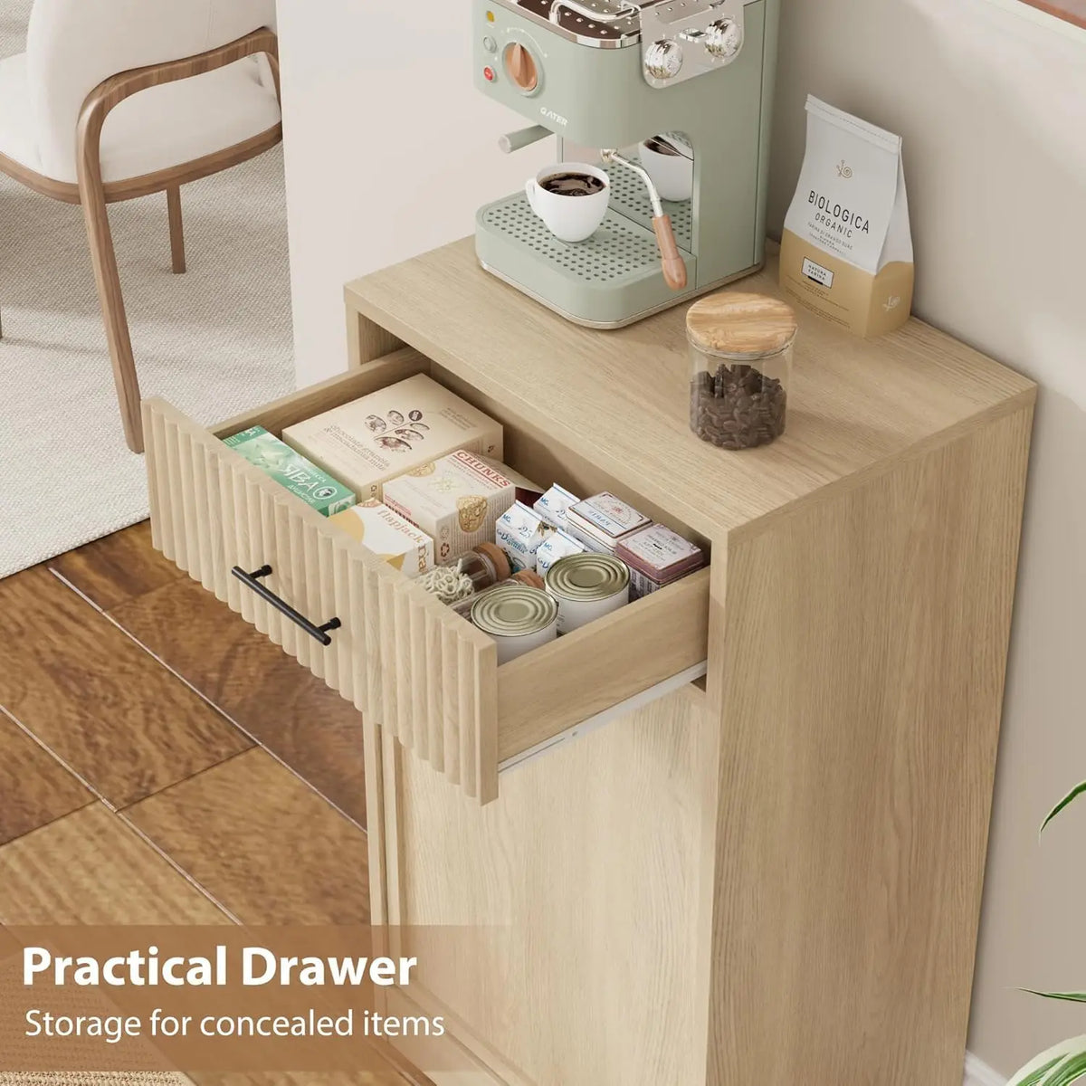 Studyset Double Tilt Out Laundry Hamper Cabinet With Storage Drawer