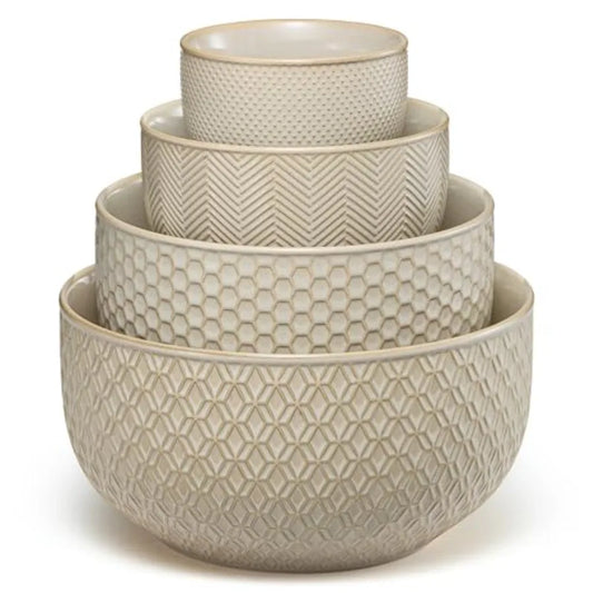 Nesting Mixing Bowls Set Of 4 Stainless Steel Microwave Safe