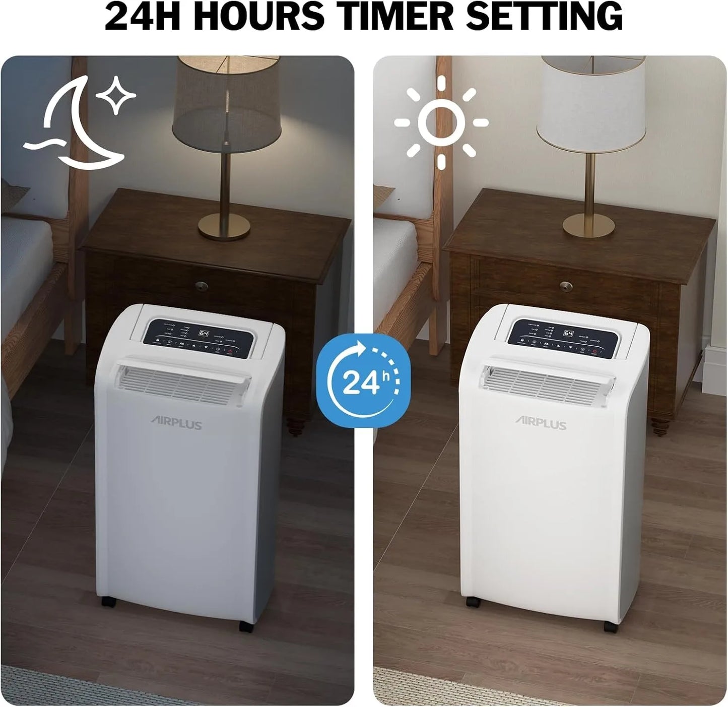 AirPlus 70 Pint Dehumidifier For Large Rooms 4500 Sq Ft