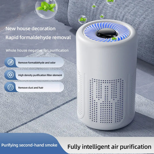 Mini USB Negative Ion Air Purifier For Smoke Odor Dust