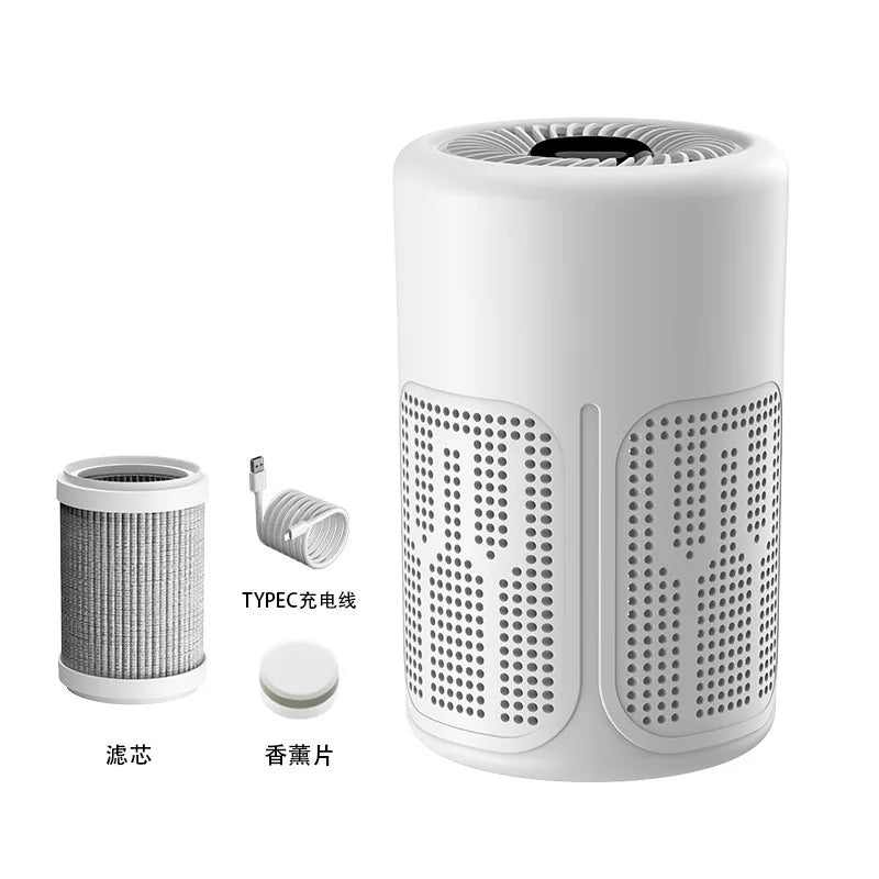 Mini USB Negative Ion Air Purifier For Smoke Odor Dust