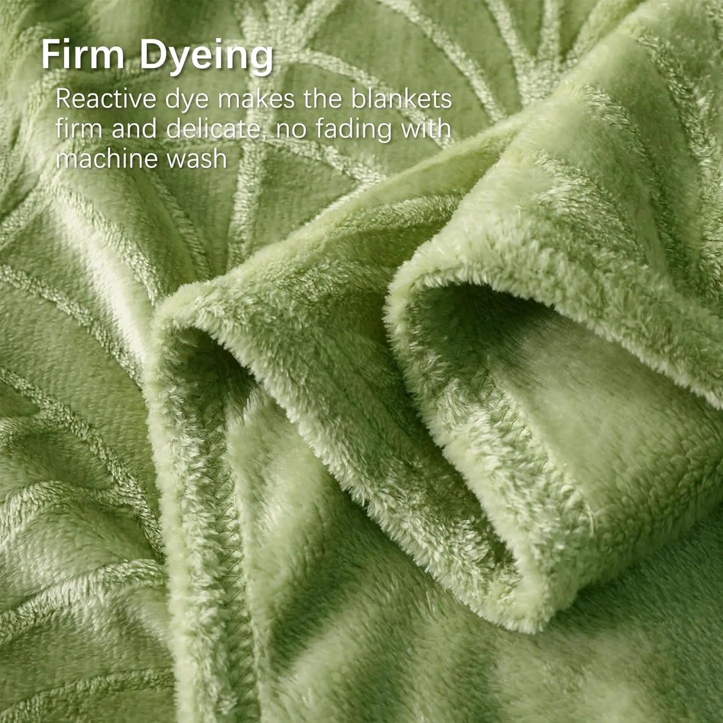 Soft Flannel Fleece Throw Blanket Vintage Pattern Warm Lightweight