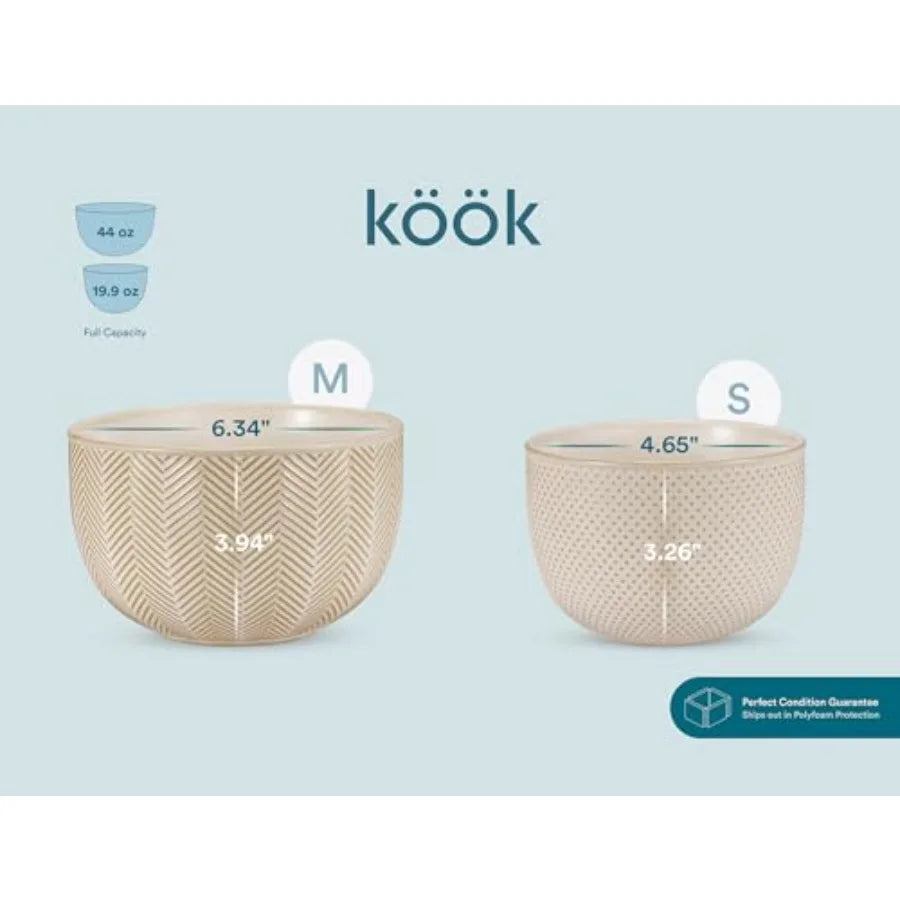Nesting Mixing Bowls Set Of 4 Stainless Steel Microwave Safe