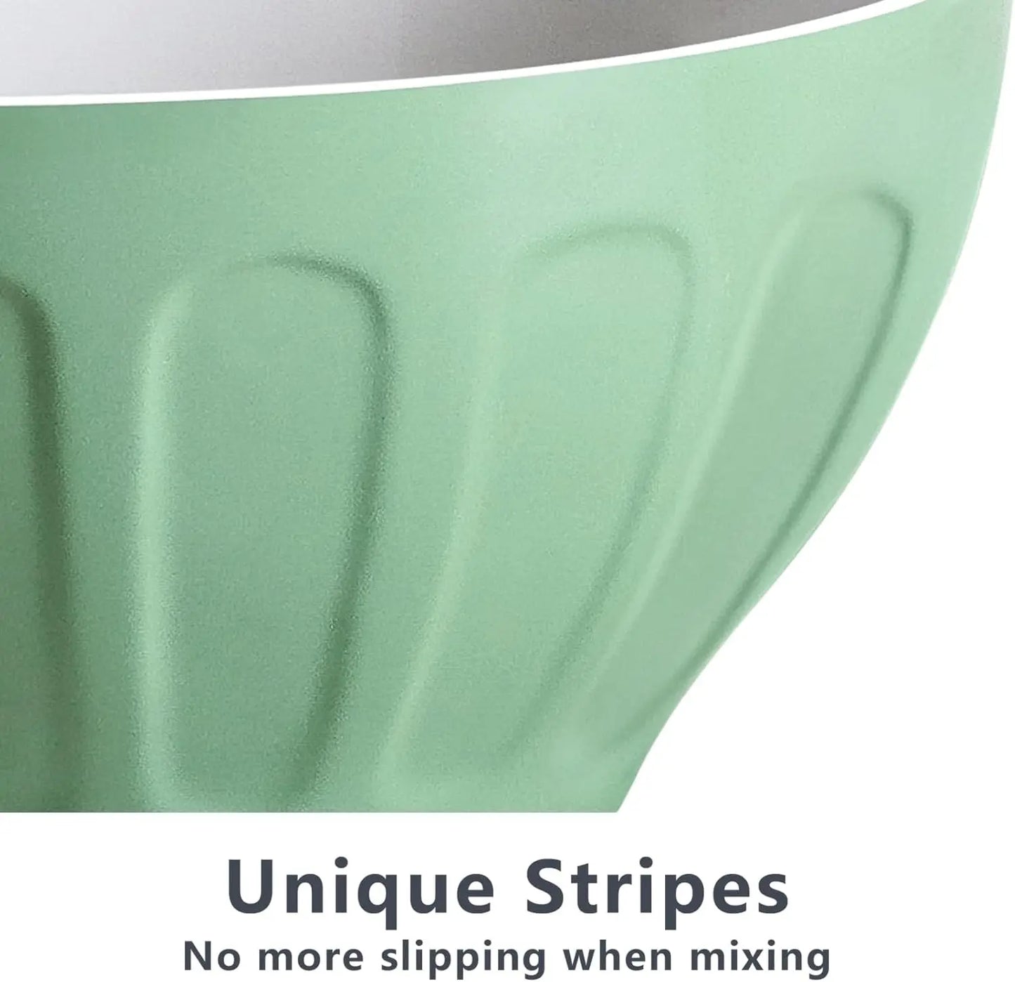 Ceramic Mixing Bowls Nesting Set For Serving And Baking Oven Microwave Safe