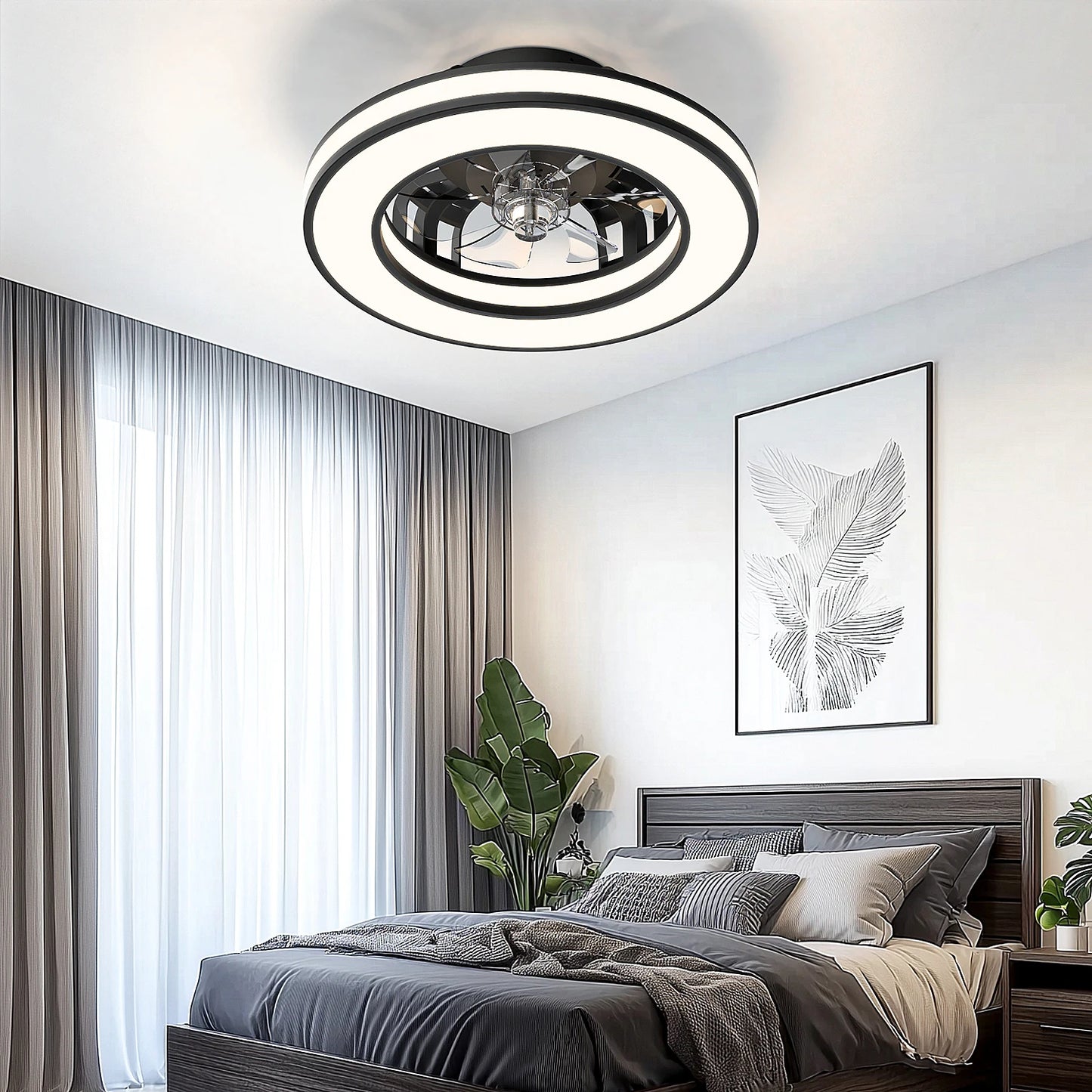 Stanbow LED Ceiling Fan With Remote Control And Dimming