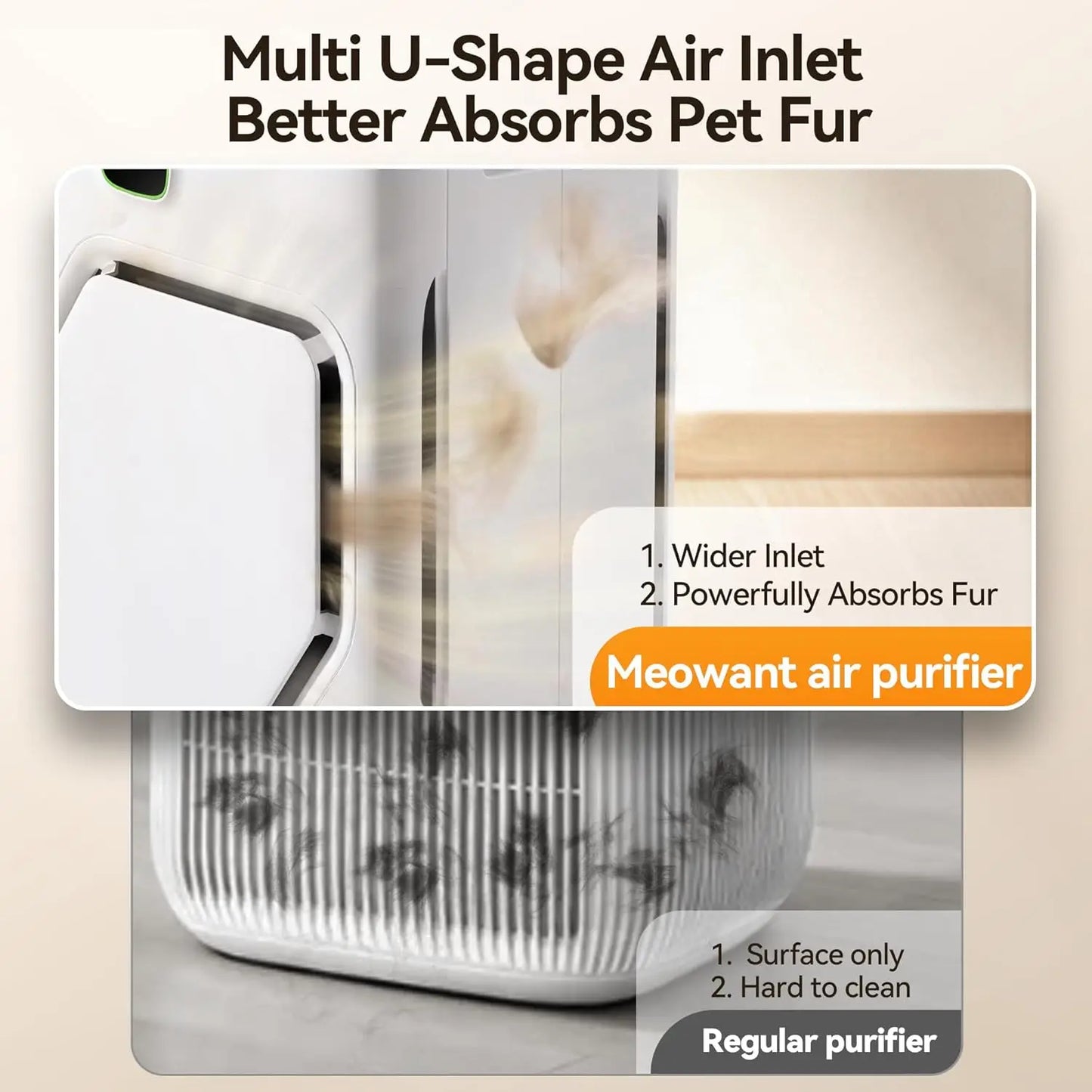 Air Purifier H13 HEPA Auto Mode With PM2.5 Display