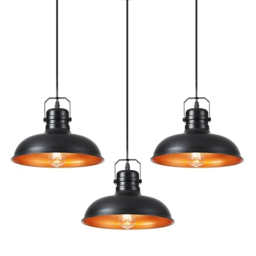 Industrial Farmhouse Adjustable Pendant Light Fixture