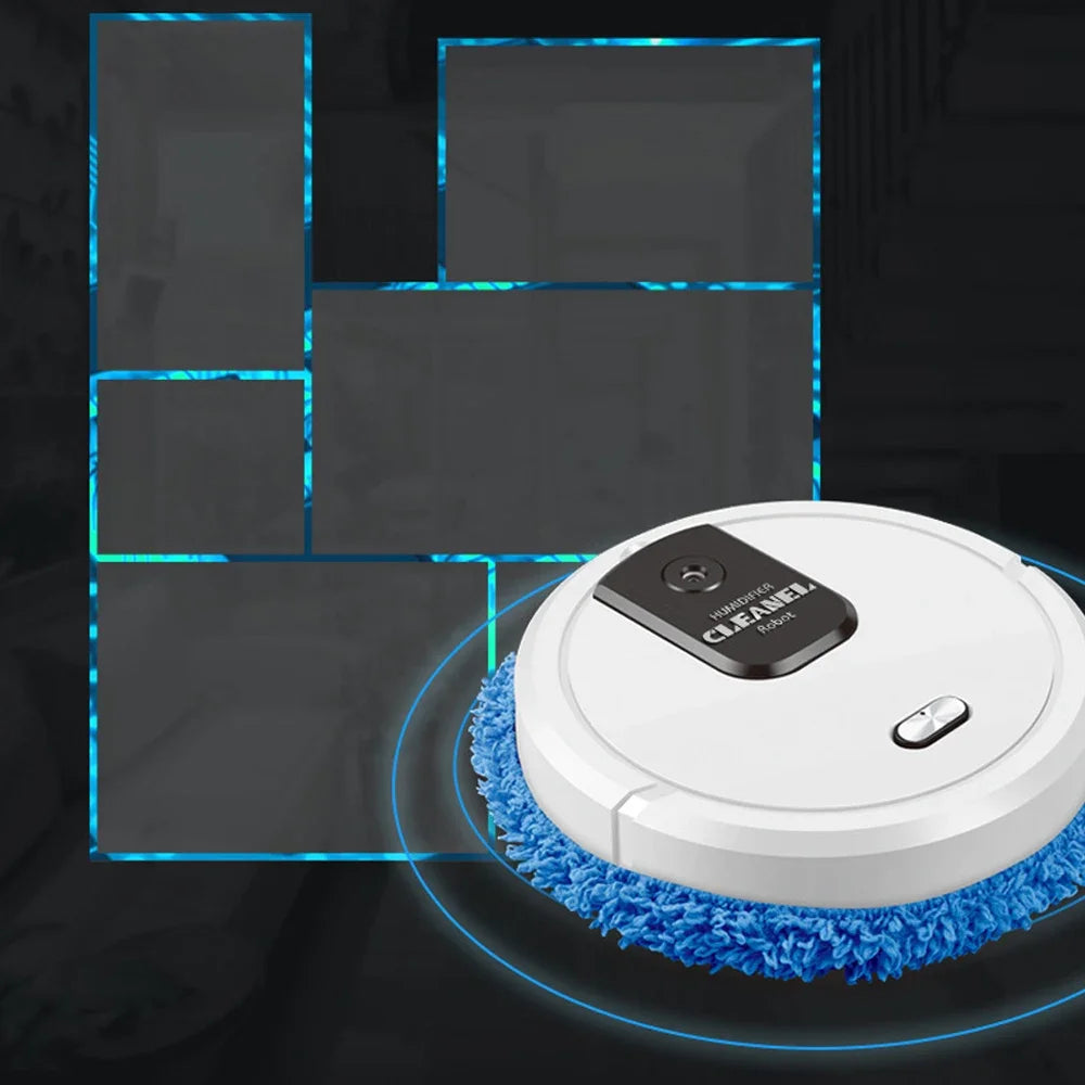 Robot Vacuum Cleaner Wet And Dry Mopping Floors Pet Hair