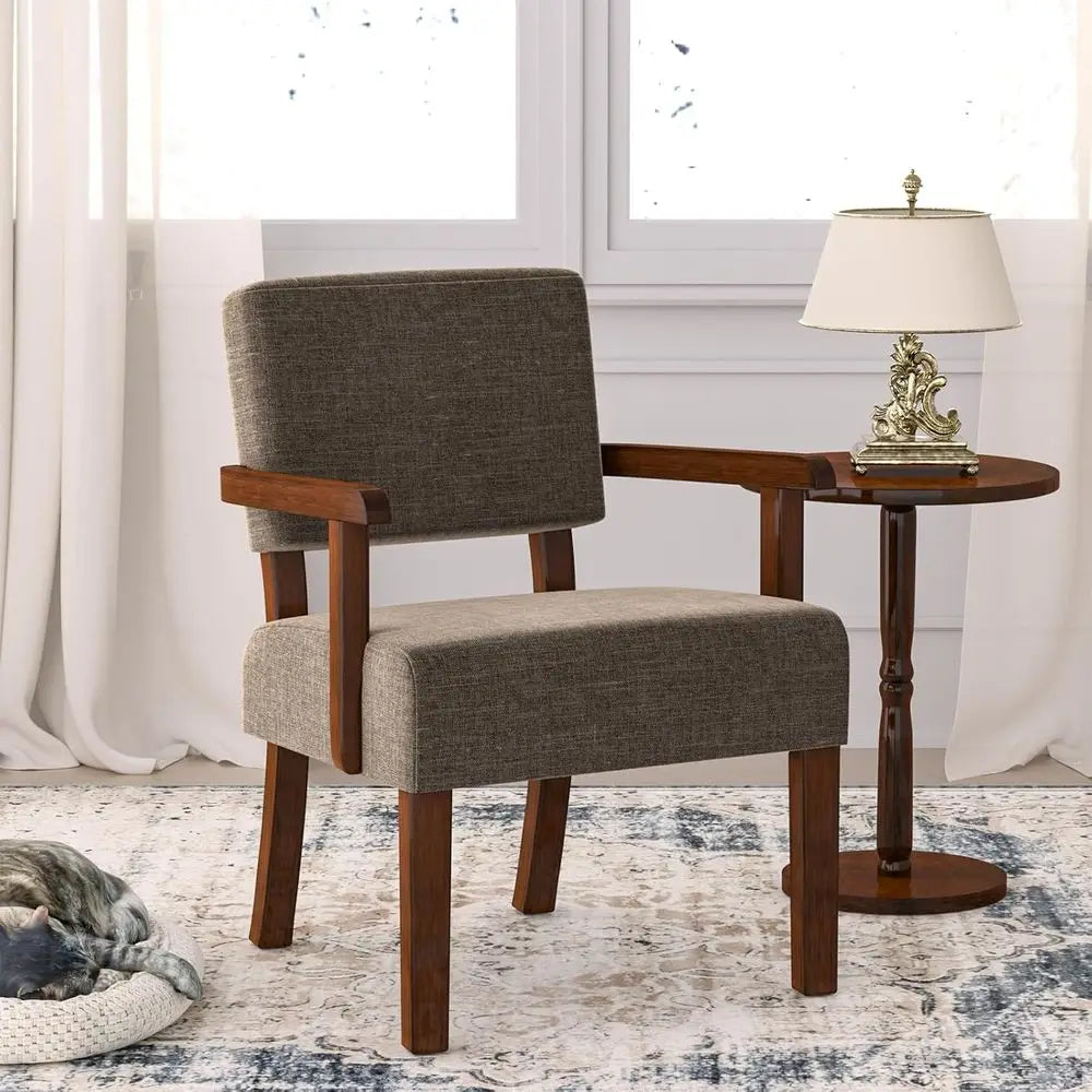 Accent Chair Upholstered Armchair For Modern Living Room