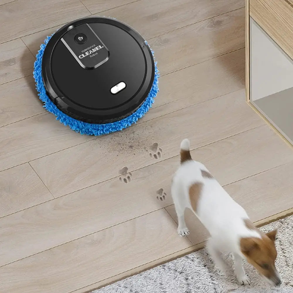 Intelligent Mop Robot 2In1 Wet Dry Wood Tile Floors