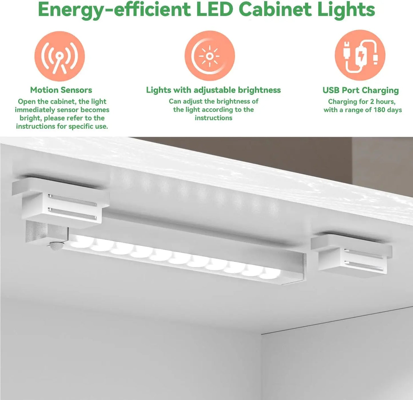 Led Kitchen Pantry Cabinet With Doors And Adjustable Shelves Freestanding