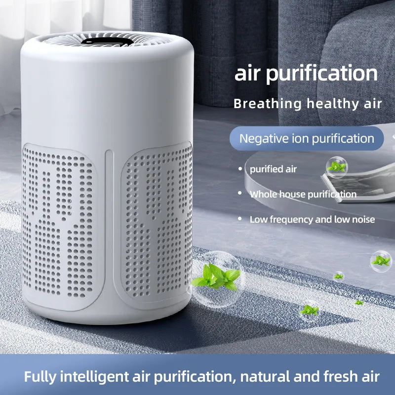 Mini USB Negative Ion Air Purifier For Smoke Odor Dust