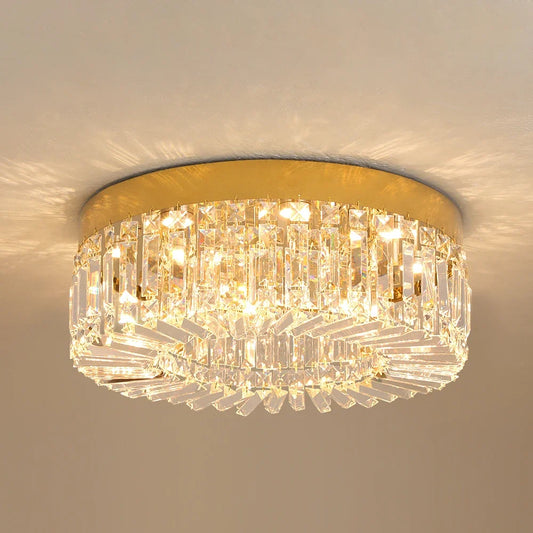 VETRULUS Crystal Ceiling Lamp Modern Living Room Chandeliers