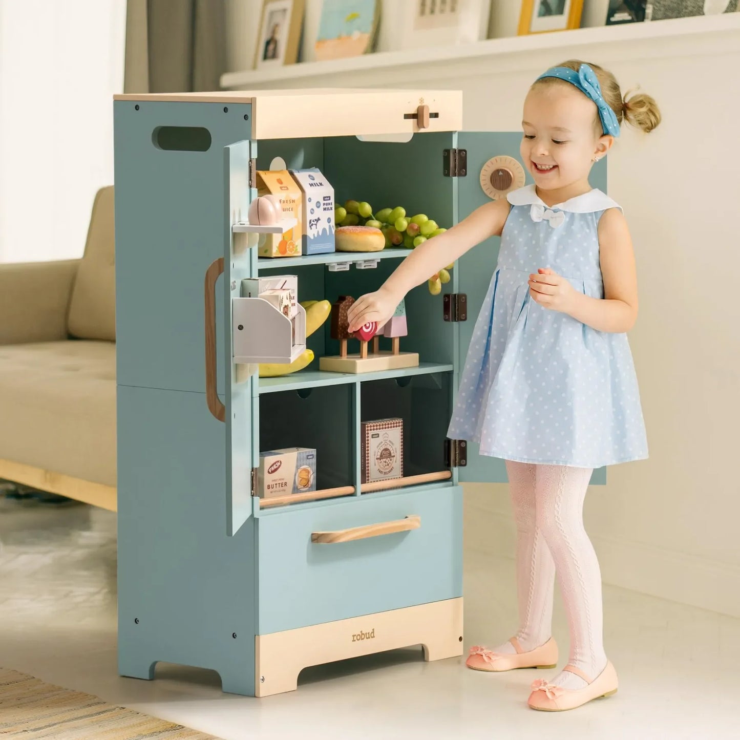 Robotime Robud Kitchen Washer Playset Pretend Kitchen For Kids