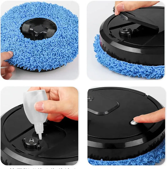 Intelligent Mop Robot 2In1 Wet Dry Wood Tile Floors
